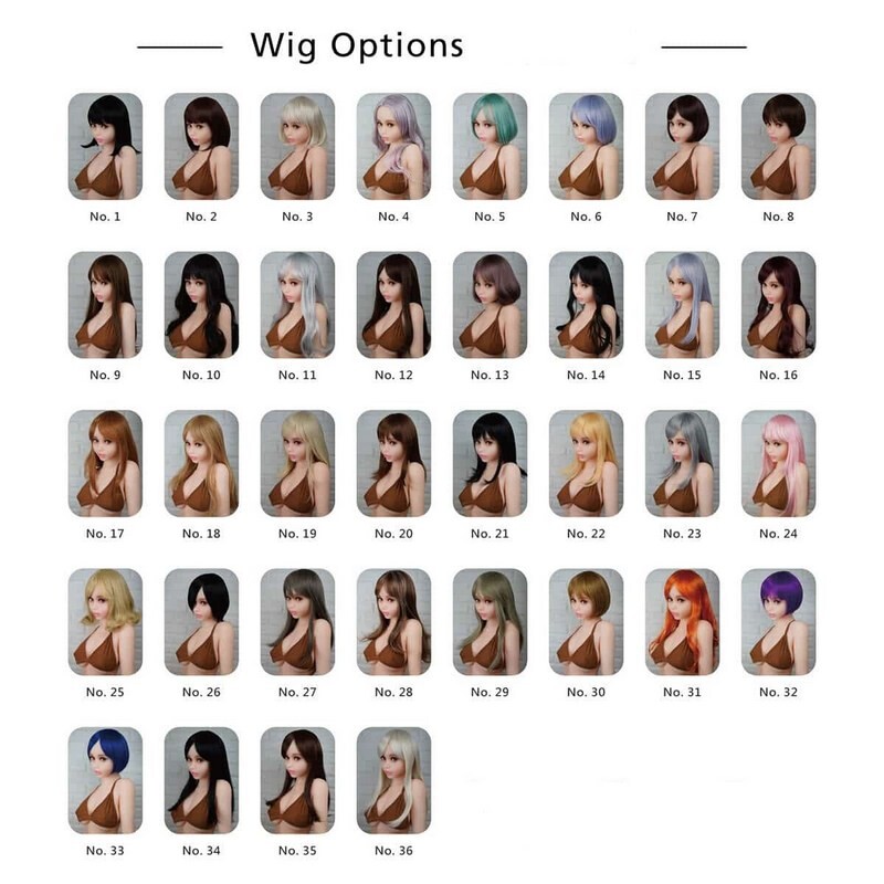 Sex Doll Wigs - /> Perruques Pour Poupées Sexuelles