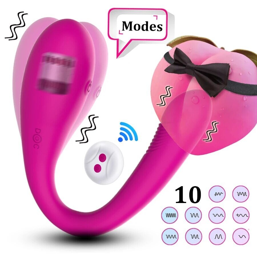 Vibrateurs Sans Fil Pour Couples Dildo G-spot Silicone Stimulateur Doubles Vibrateurs Jouets Sexuels En Silicone Pour Femme Masturbateur