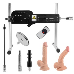 Jesskylove Sex Machine Avec Télécommande Sans Fil Et 6 Pièces D'accessoires